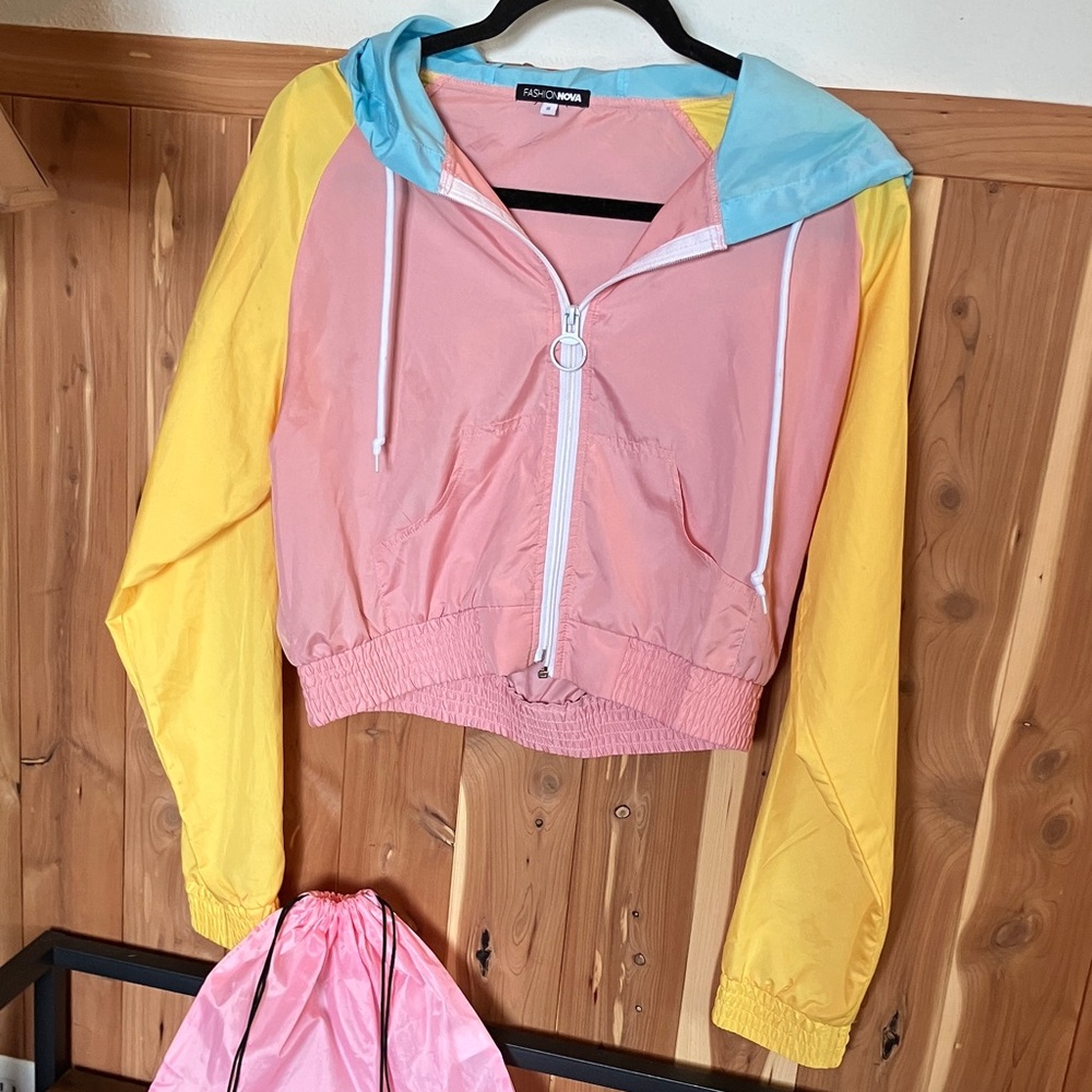 SET-BETTER BODIES Sugar Hill Leggings , Fashion Nova Colorful Utility Jacket - - Picture 5 of 16